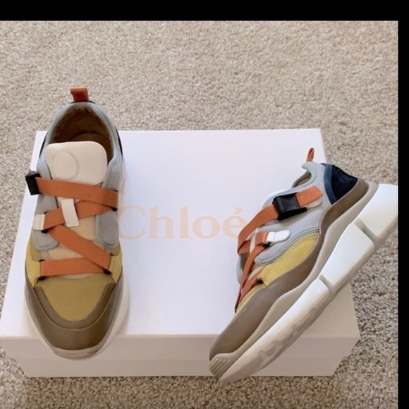 COPY - Chloe sonnie sneakers, 100% authentic, comes with original dust bag and … - Picture 2 of 5
